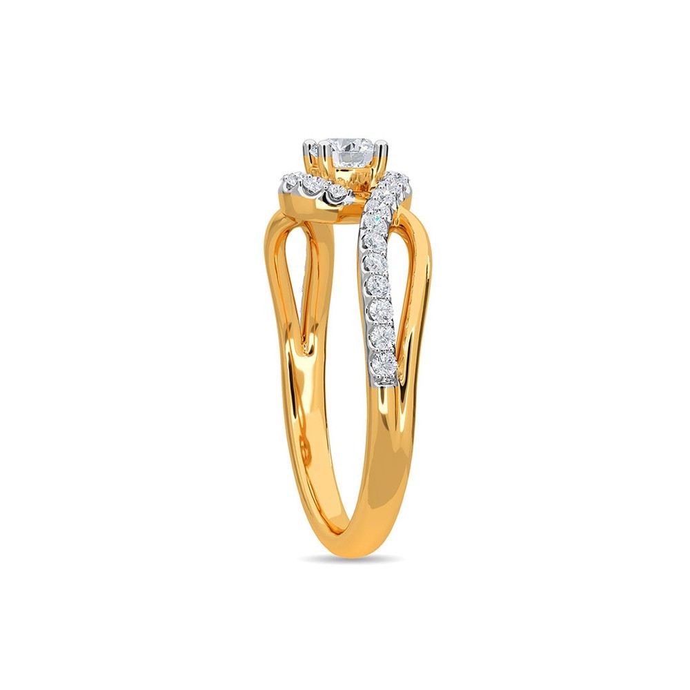 Real Diamond Jewellery Gold Diamond Ring