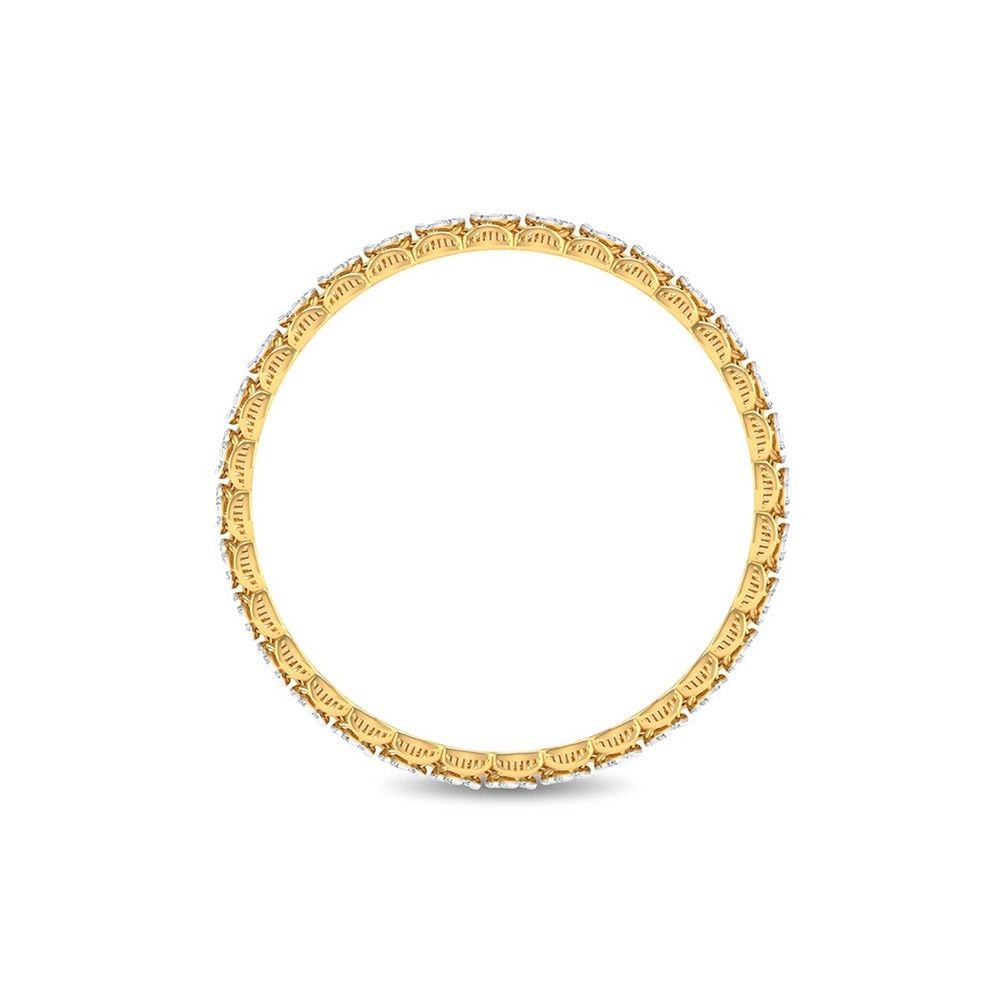 Exquisite Dual Jewel Diamond Danglers